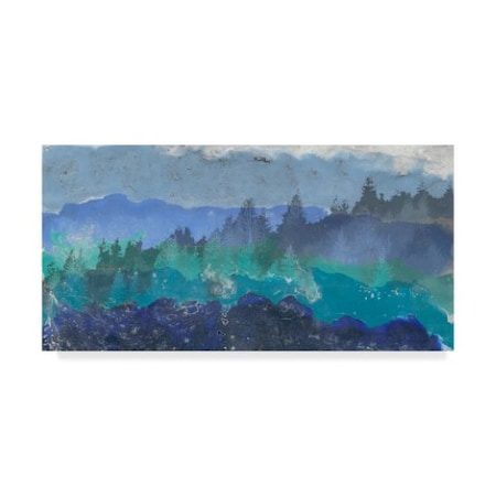 Alicia Ludwig 'Appalachian Trail I' Canvas Art,16x32